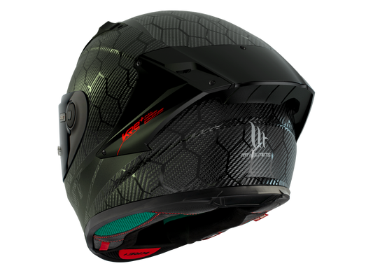 Мотошлем MT KRE+ S Carbon PURE A1 GLOSS S