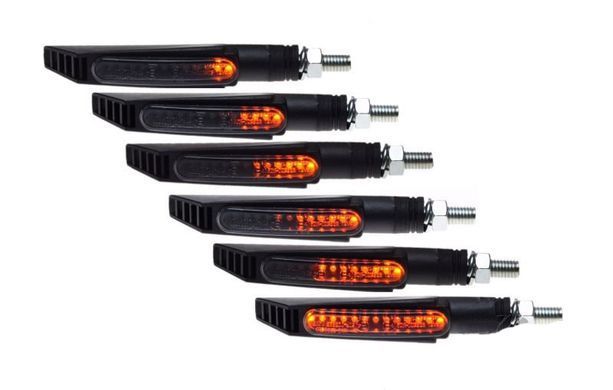 Повороти динамічні хром WM LED AM1432CP