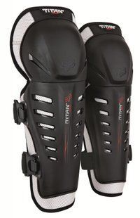 Детские наколенники FOX Youth Titan Race Knee Guard Black