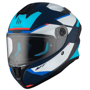 Мотошлем MT Targo S KAY C7 Matt Blue ECE2206 XXS