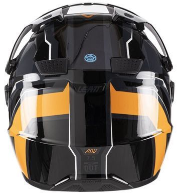 Мотошолом LEATT 7.5 Adventure Helmet + Goggle Orange M