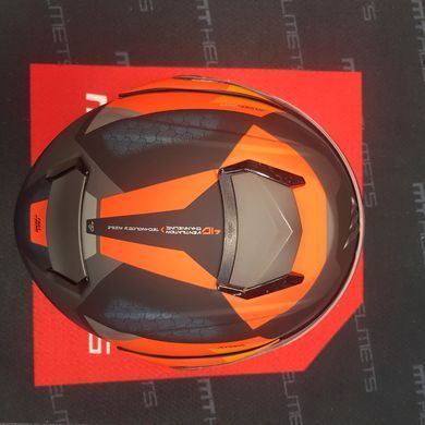 Мотошолом MT ATOM SV W17 A4 Matt Orange L