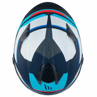 Мотошлем MT Targo S KAY C7 Matt Blue ECE2206 XL