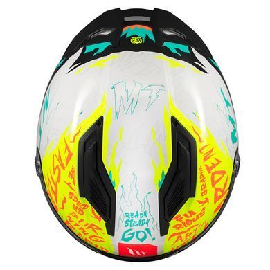 Мотошолом MT STINGER 2 Ardent A3 Gloss Yellow XS