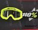 Мотоочки детские 100% STRATA MINI Goggle Yellow - Clear Lens