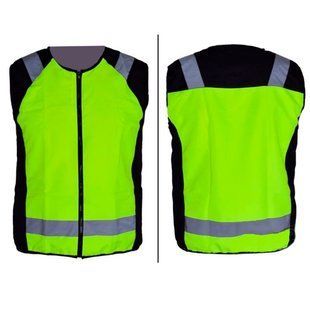 Жилет светоотражающий Leoshi Green LS9025 L-XL