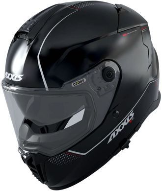 Мотошлем AXXIS HAWK SV Solid A1 Gloss Black M