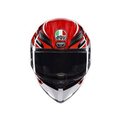 Мотошолом AGV K1 S (E2206) LION black/red/white M