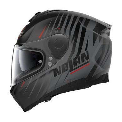 Мотошолом Nolan N80-8 KOSMOS N-COM Black Grey L