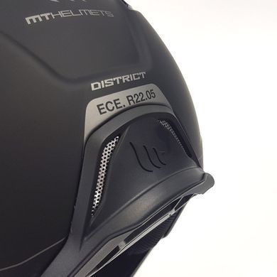 Мотошлем MT DISTRICT SV Solid Matt Black M