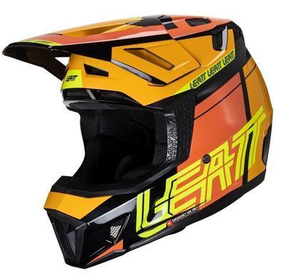 Мотошлем LEATT Helmet Moto 7.5 + Goggle Citrus L