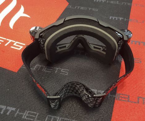 Мотоочки LAZER Goggle Race Style Black Red - Clear Lens