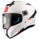 Мотошлем MT Targo S Solid A0 Gloss White ECE2206 XS