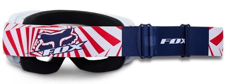 Маска кроссовая FOX MAIN II SPARK GOGGLE - GOAT Navy Mirror Lens