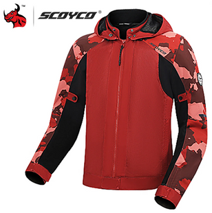 Мотокуртка SCOYCO JK172 Red M