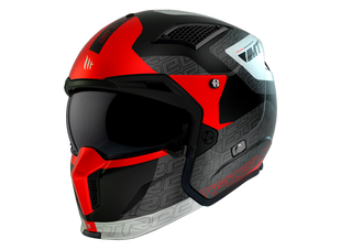 Мотошлем MT STREETFIGHTER SV S Totem B15 Matt Red ECE2206 S