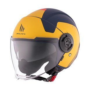 Мотошлем MT VIALE SV S Beta D3 Matt Yellow M
