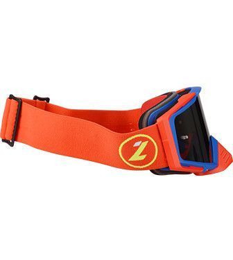 Маска кросова LAZER Goggle Race Style Blue Red - Mirror Silver Lens