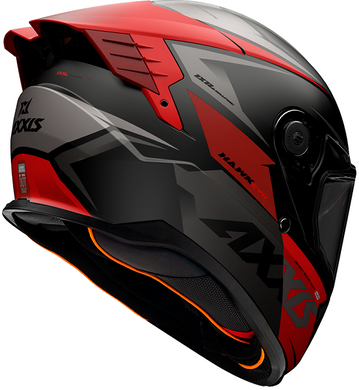 Мотошлем AXXIS HAWK SV EVO IXIL B15 Matt Red XS
