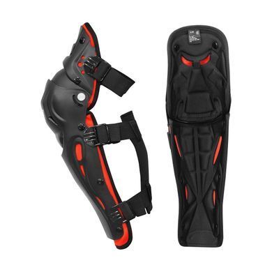 Мотонаколінники MadBull M7019K black red S/M