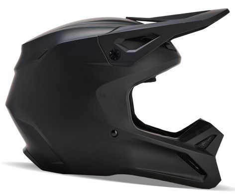 Мотошолом FOX V1 SOLID HELMET Matte Black, L