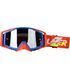 Маска кросова LAZER Goggle Race Style Blue Red - Mirror Silver Lens