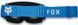 Маска кросова FOX MAIN SPARK Goggle - CORE True Blue Mirror Blue Lens