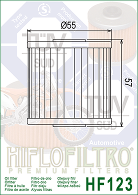 Фильтр масляный HIFLO FILTRO HF123