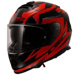 Мотошлем LS2 FF800 Storm 2 Atomik Gloss Black Red L