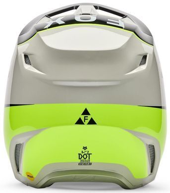 Мотошолом FOX V1 Helmet - COLLECT Grey L