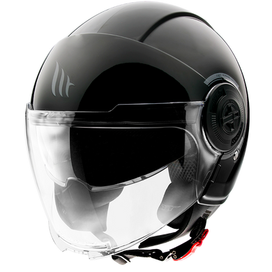 Мотошолом MT VIALE SV S Solid Gloss Black XS
