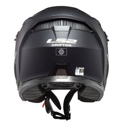 Мотошлем LS2 OF606 Drifter Solid Matt Black ECE2206 XXL
