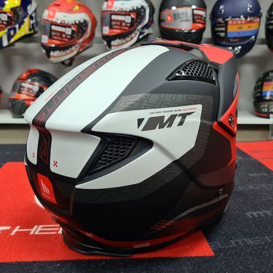 Мотошлем MT STREETFIGHTER SV S Totem B15 Matt Red ECE2206 S