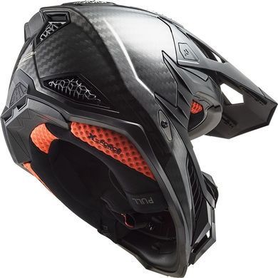 Мотошлем LS2 MX703 C X-Force Gloss Carbon S