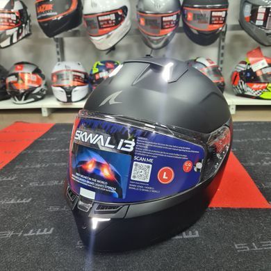 Мотошлем SHARK SKWAL i3 Dark Shadow Edition Matt Black M
