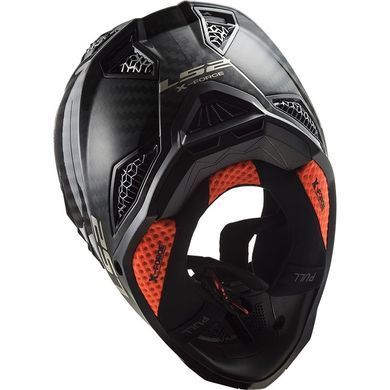 Мотошлем LS2 MX703 C X-Force Gloss Carbon S