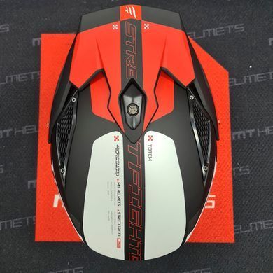 Мотошлем MT STREETFIGHTER SV S Totem B15 Matt Red ECE2206 S