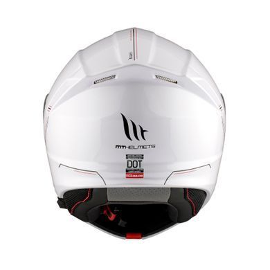 Мотошолом MT Genesis SV A0 Gloss White XS