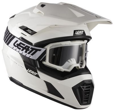 Мотошолом LEATT 7.5 Adventure Helmet + Goggle White S