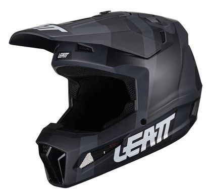 Мотошлем LEATT Helmet Moto 3.5 + Goggle Black XS