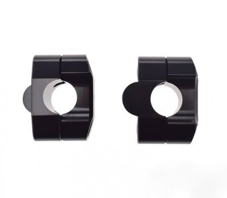 Проставки керма HEBE Black 22мм AW5146