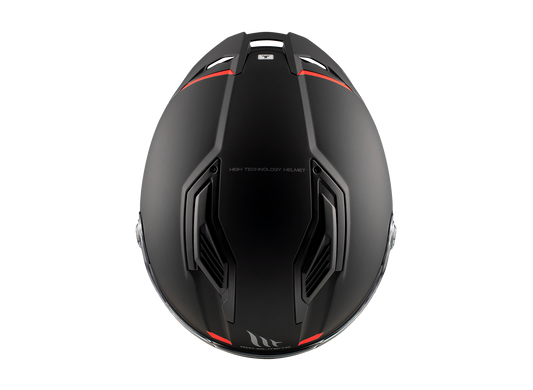 Мотошлем MT STINGER 2 A1 Solid Matt Black XXS
