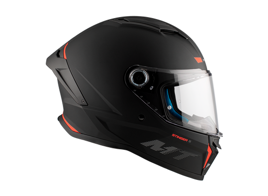 Мотошлем MT STINGER 2 A1 Solid Matt Black XXS