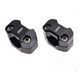 Проставки керма HEBE Black 22мм AW5146