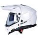 Мотошлем LS2 MX702 Pioneer 2 Solid Gloss White 06 XS