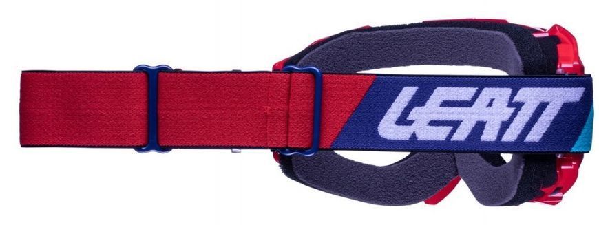Маска кросова LEATT Goggle Velocity 4.5 - Clear Red Clear Lens