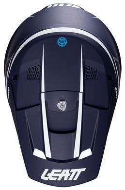 Мотошолом LEATT Moto 3.5 Helmet + Goggle Blue S