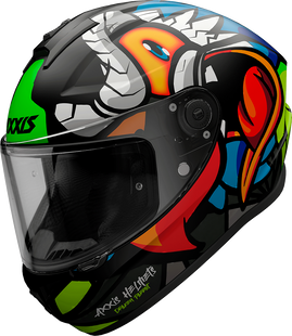 Мотошлем AXXIS DRAKEN S Parrot A1 Matt Gray XS