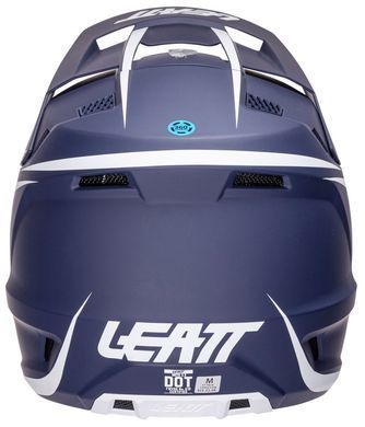 Мотошолом LEATT Moto 3.5 Helmet + Goggle Blue S