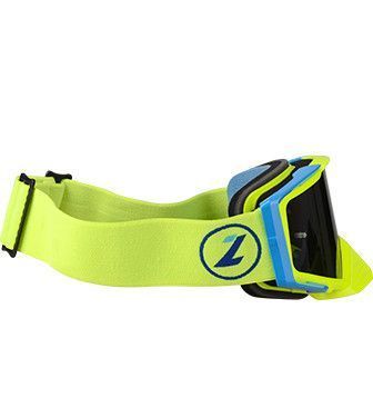 Маска кросова LAZER Goggle Race Style Yellow Fluo - Mirror Silver Lens
